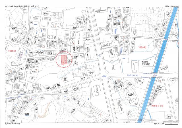 メゾンフルール 2F 205　地図