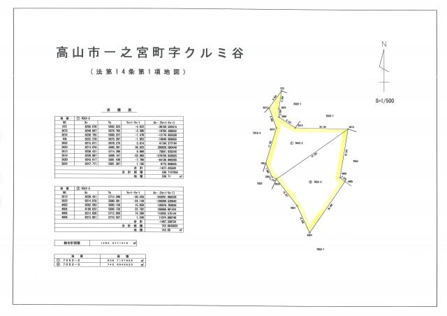 　測量図